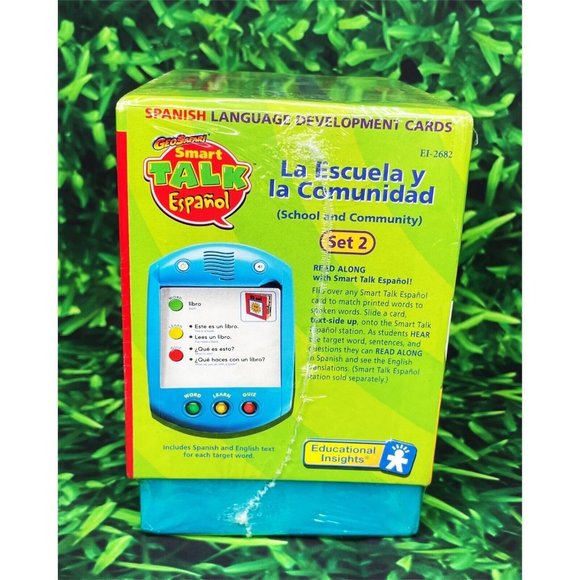 GeoSafari Smart Talk Electronic Learning Game Spanish Development Cards Set 2 - Picture 2 of 5